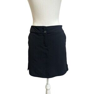 Lole Women's 6 Black Skort Tennis Hiking Pickleball Golf